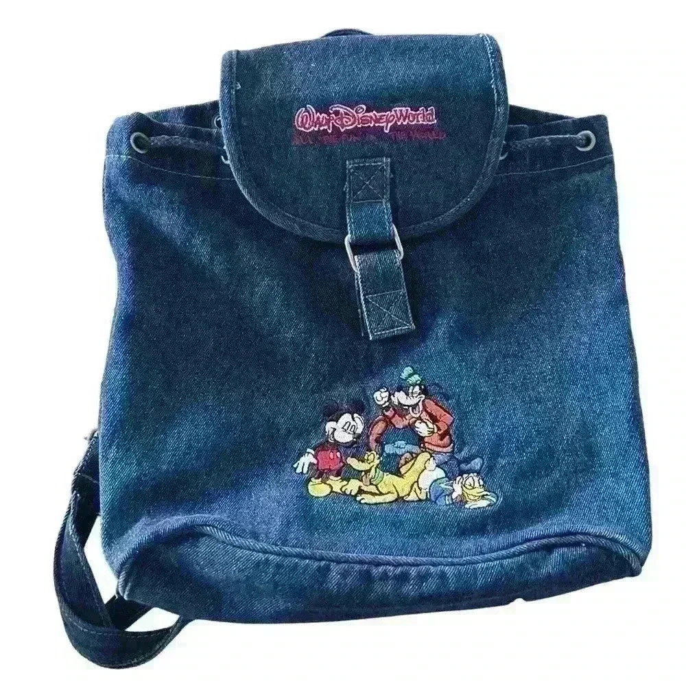 Jean Walt Disney World  Backpack Vintage